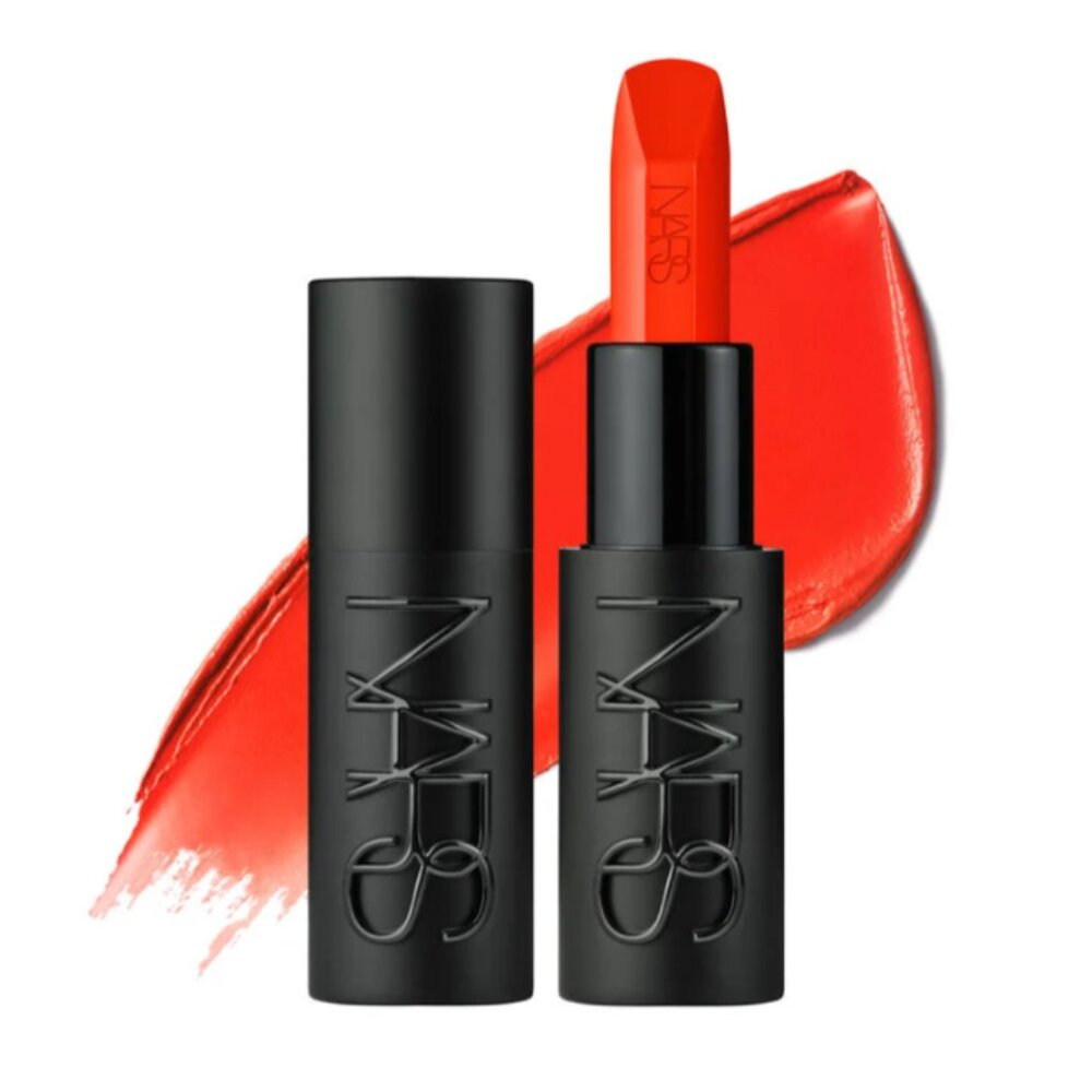 NARS Explicit Lipstick | 852 Mischievous (Hot papaya) | NEW MAKEUP